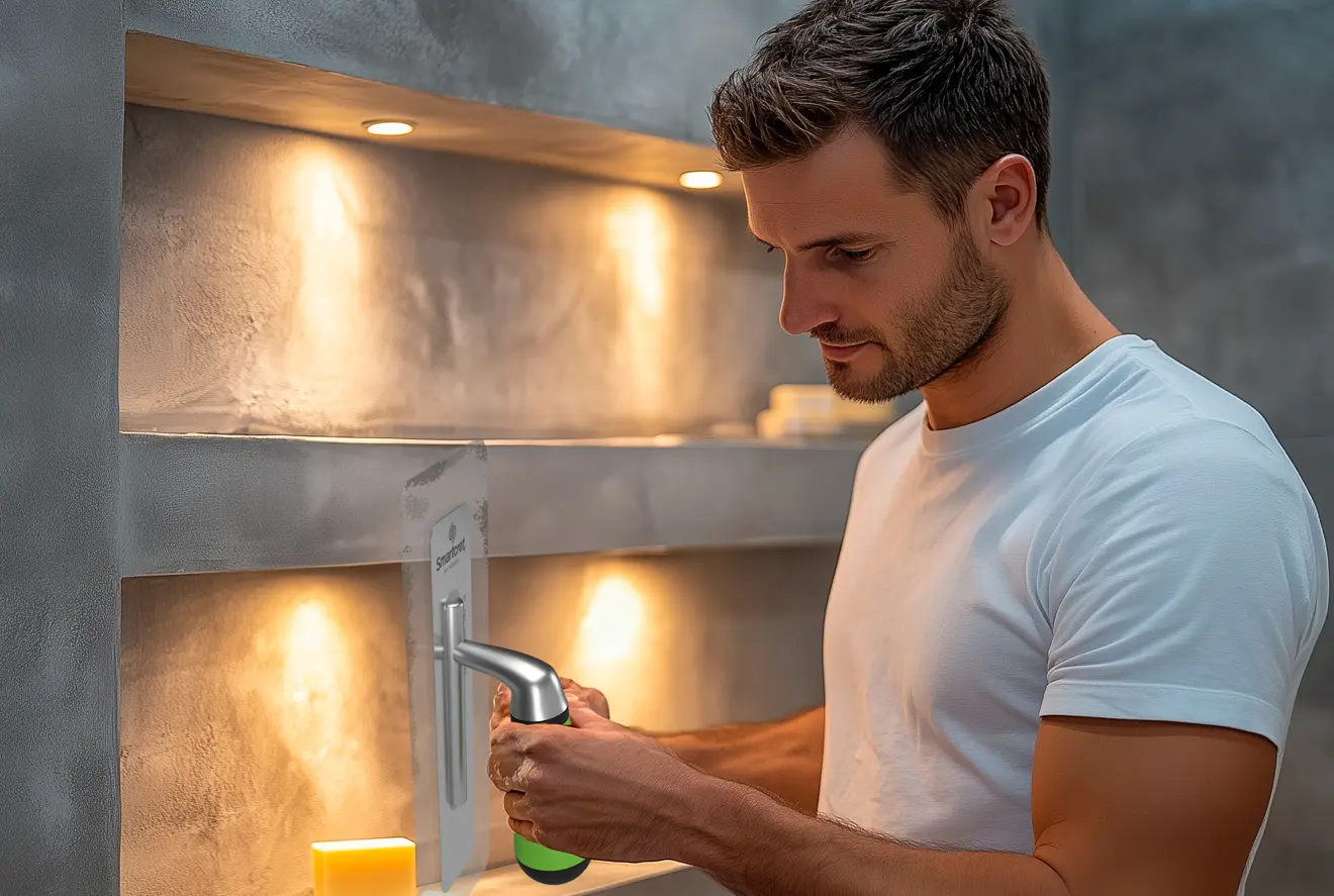 Kit de béton ciré Smartcret pour salles de bains et douches