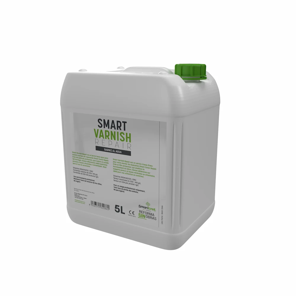 Vernis pour béton à base d'eau Smart Varnish Repair 5
