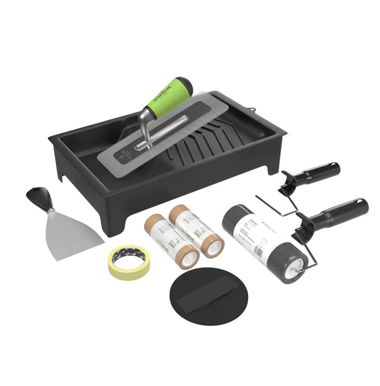 Smart Tools: Tool kit for microcement application