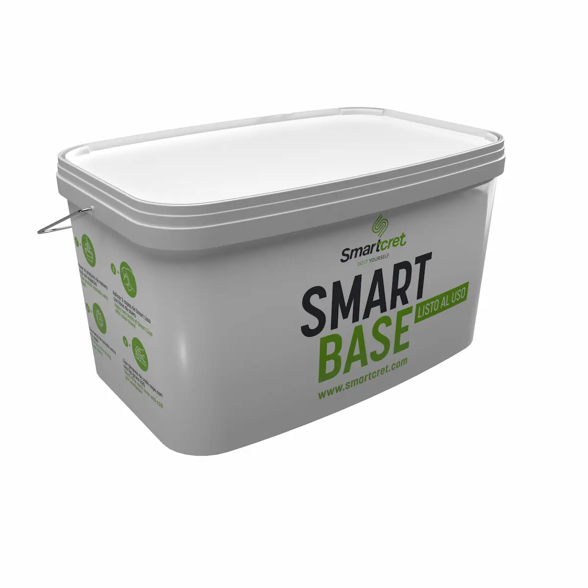 Microcemento pronto all'uso Smart Base 6 kg